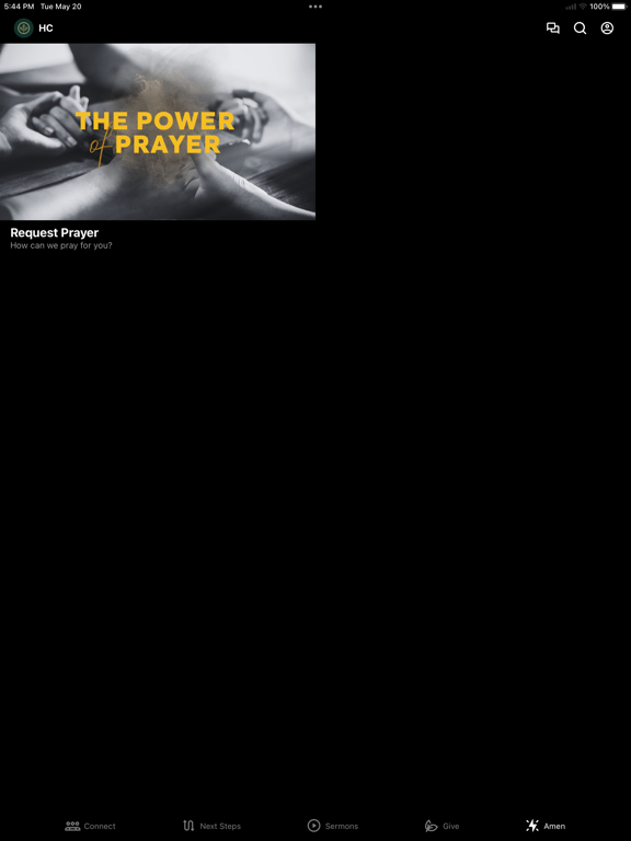 Hope Chapel Pine Hill, NJ iPad screenshot 4 - Education app