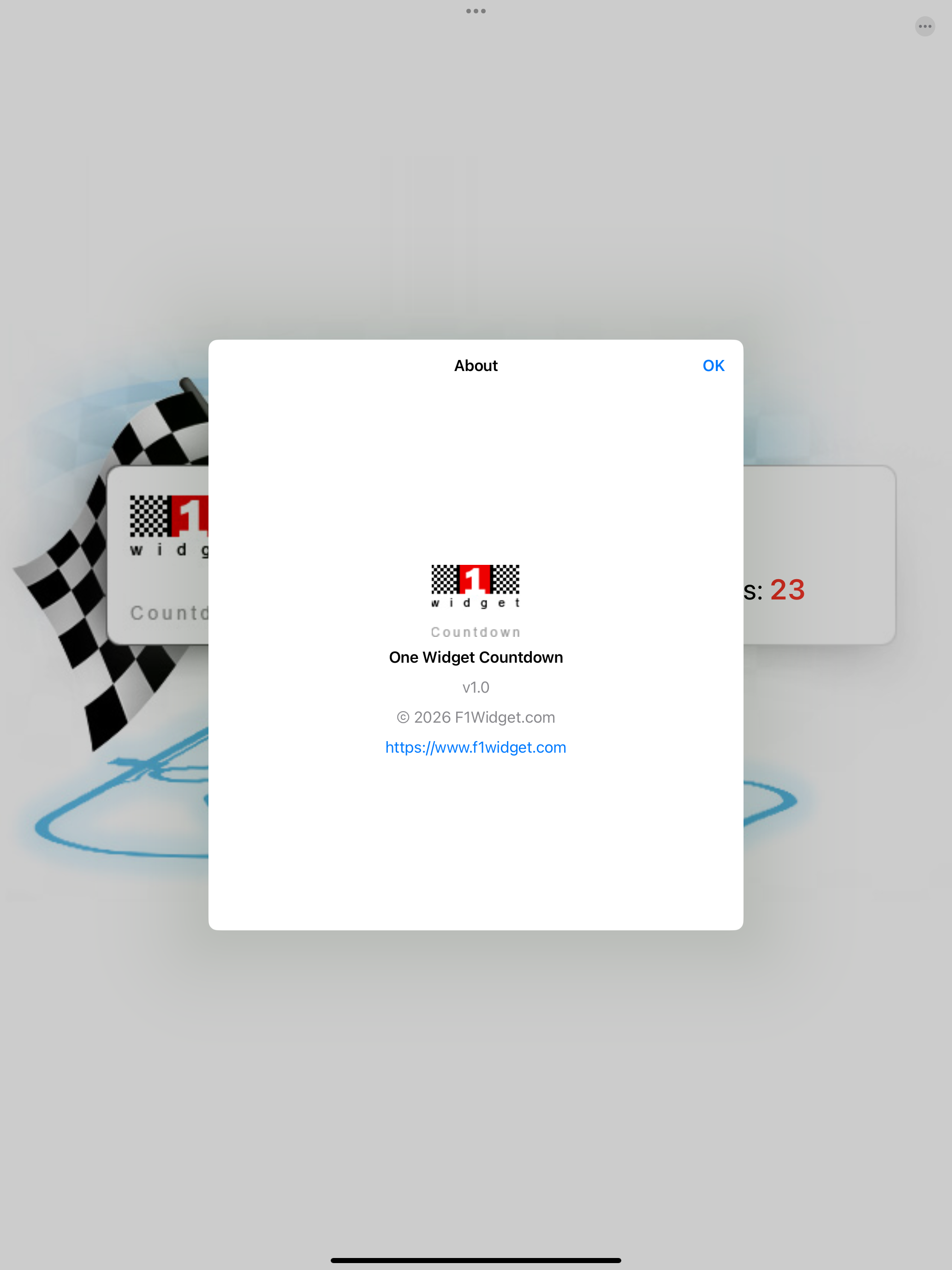 One Widget Countdown screenshot 7