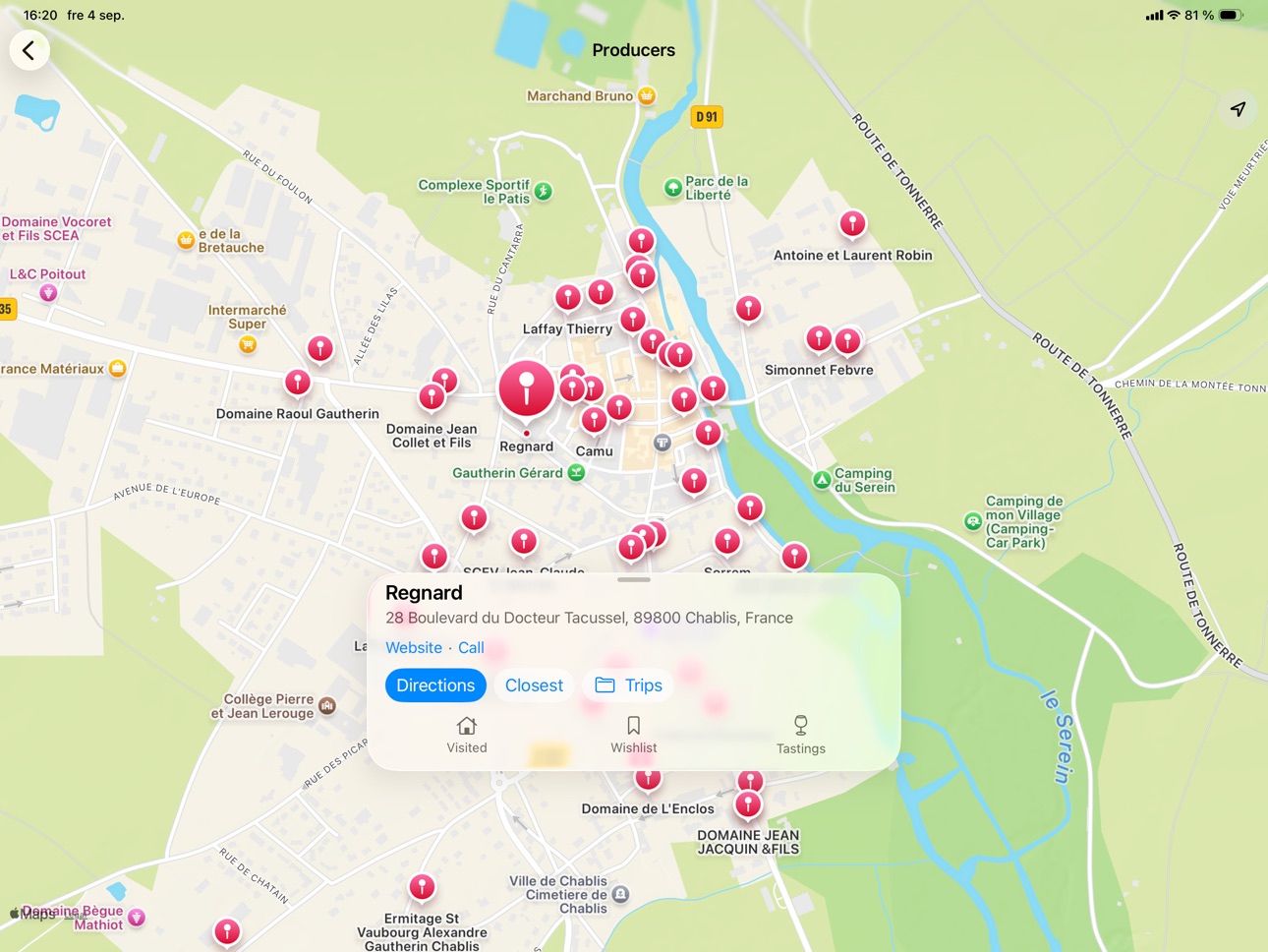 Screenshot 11 of WinePlaces
