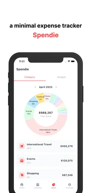 Spendie - An Expense Tracker screenshot 2