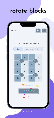 Cogs Words: Letter Gears Screenshot 1 of 4