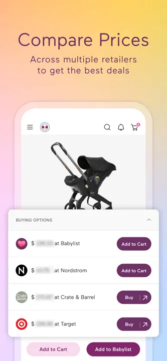 Babylist Baby Registry: Screenshot 2 von 10