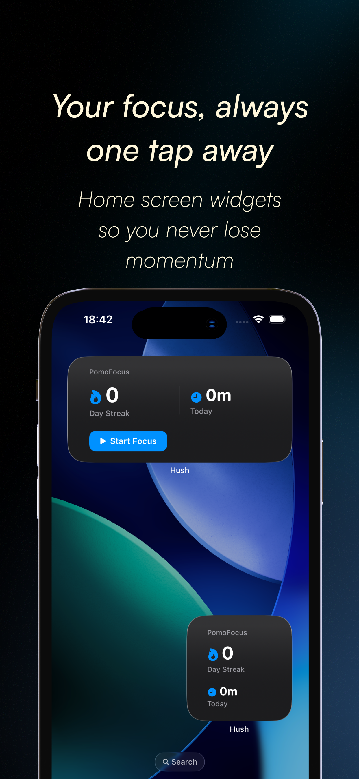 Hush: Focus & Pomodoro Timer
