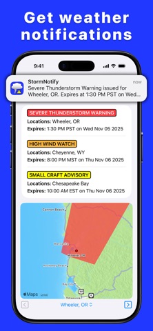 StormNotify: Weather Alerts Screenshot 2 of 9