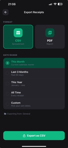 Qendo — AI Expense Tracker screenshot