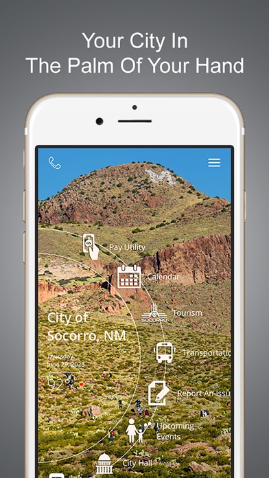 City of Socorro, NM Screenshot