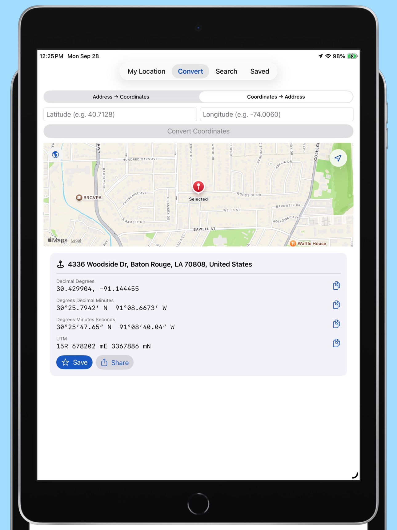 Screenshot 6 of Gps Coordinates - My Location