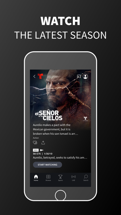 Telemundo: Series y TV en vivo Screenshot