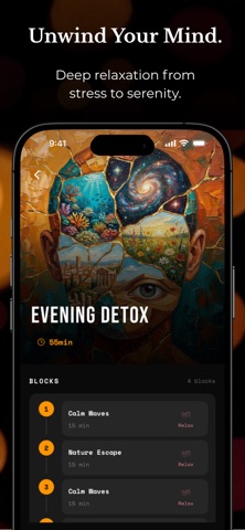 Cozy: Focus & Sleep Sounds iPhone screenshot