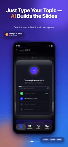 AI Presentation Maker: SlideAI Screenshot 2 of 5