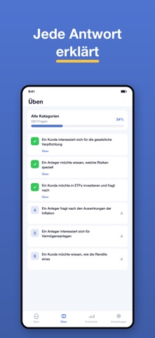 Immobilien & Finanz Sachkunde iPhone screenshot