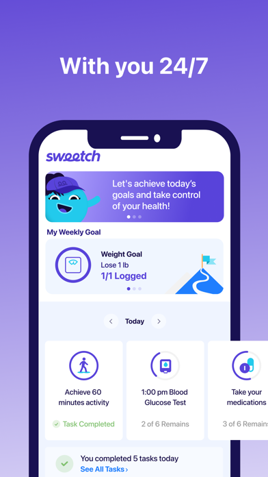 sweetch health Screenshot