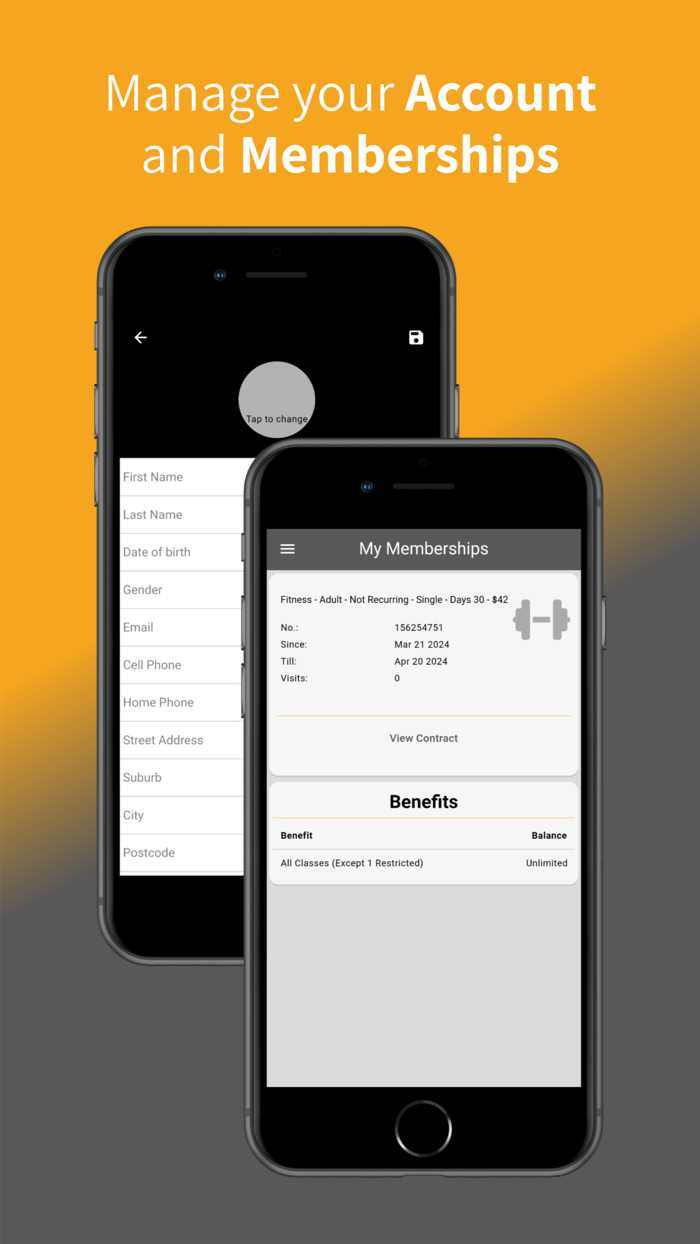 Revival Fitness Member App