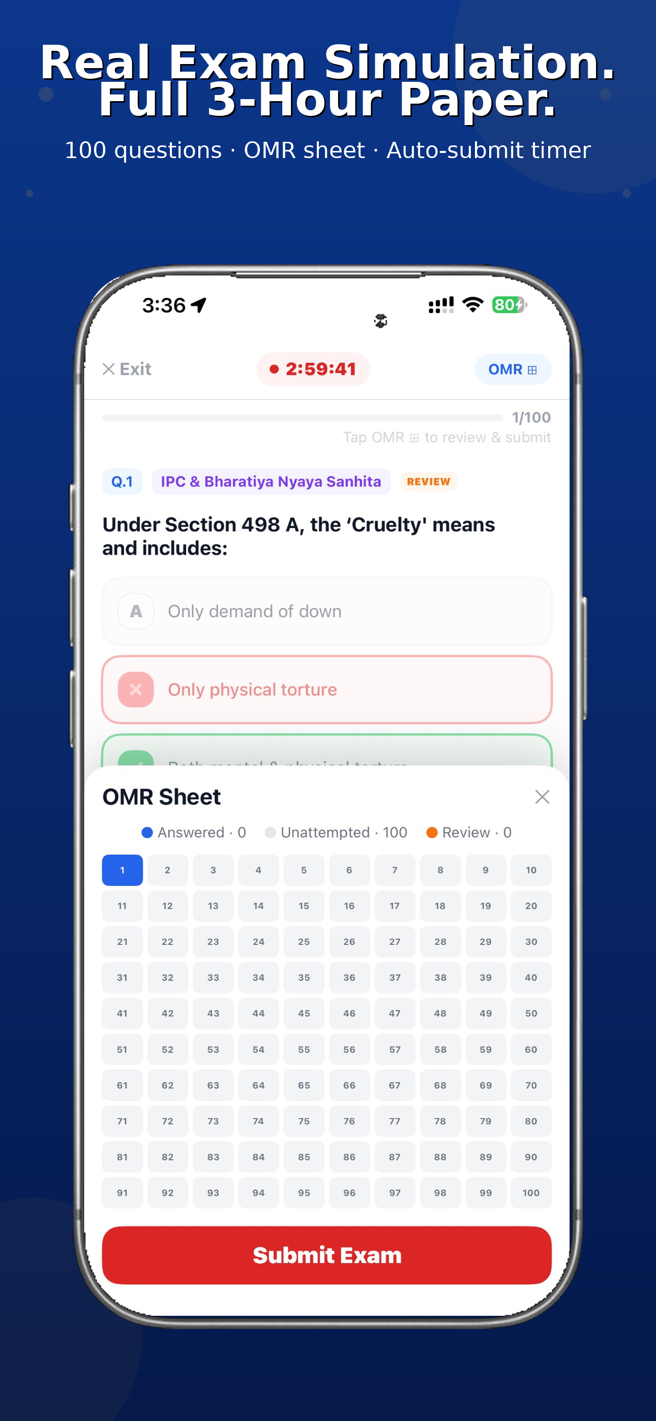 AIBE Exam Prep With AI Mentor