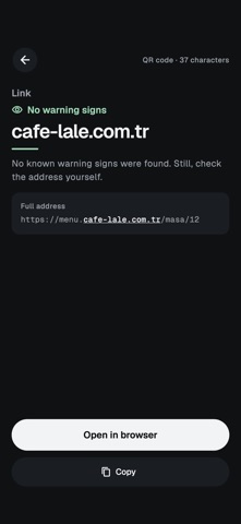 Qalkan: QR & Barcode Scanner screenshot 2