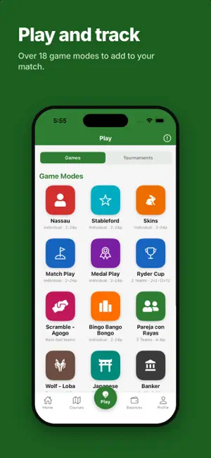 GolferUnion – Golf Games screenshot 1