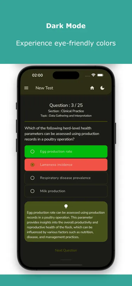 Veterinary Licensing Exam Test Screenshot 4