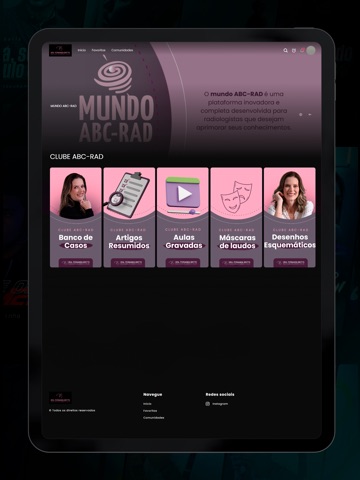 Mundo ABC-RAD iPad screenshot