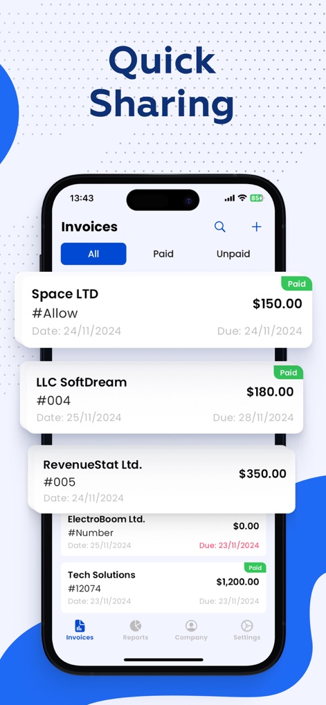 Invoice Maker & Generator App - Business App | MWM