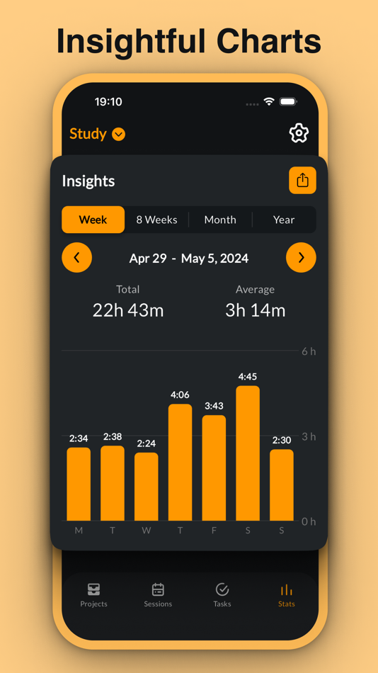 #3. Pomodoro Focus Timer: Balance (iOS) 由: Ufuk Cetinkaya