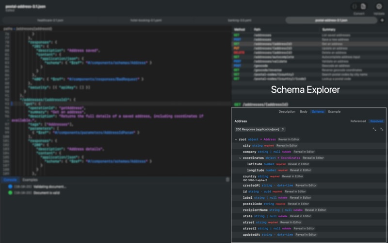 OhAPI Designer screenshot