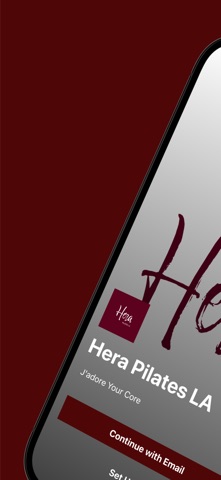 Hera Pilates LA screenshot