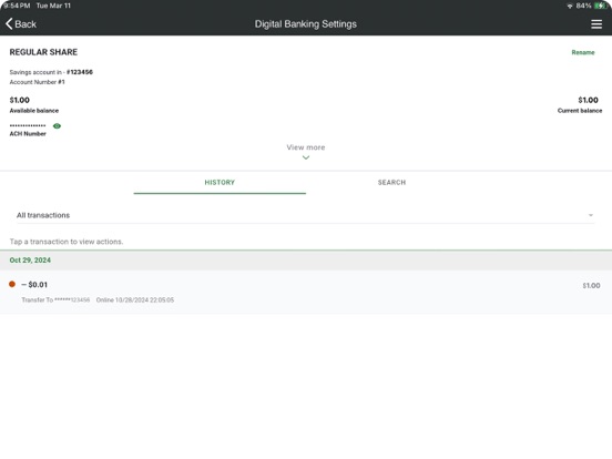 Oregonians Mobile iPad screenshot 4 - Finance app