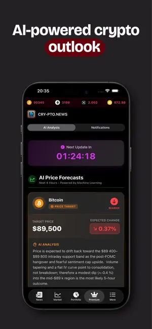 Crypto News — AI Forecasts screenshot 4