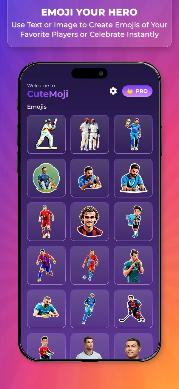 Screenshot #3 pour CuteMoji - AI Emoji Generator