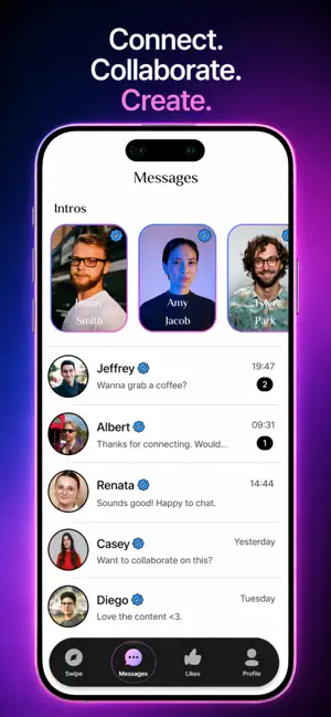 LINQ Creators: Networking screenshot 3