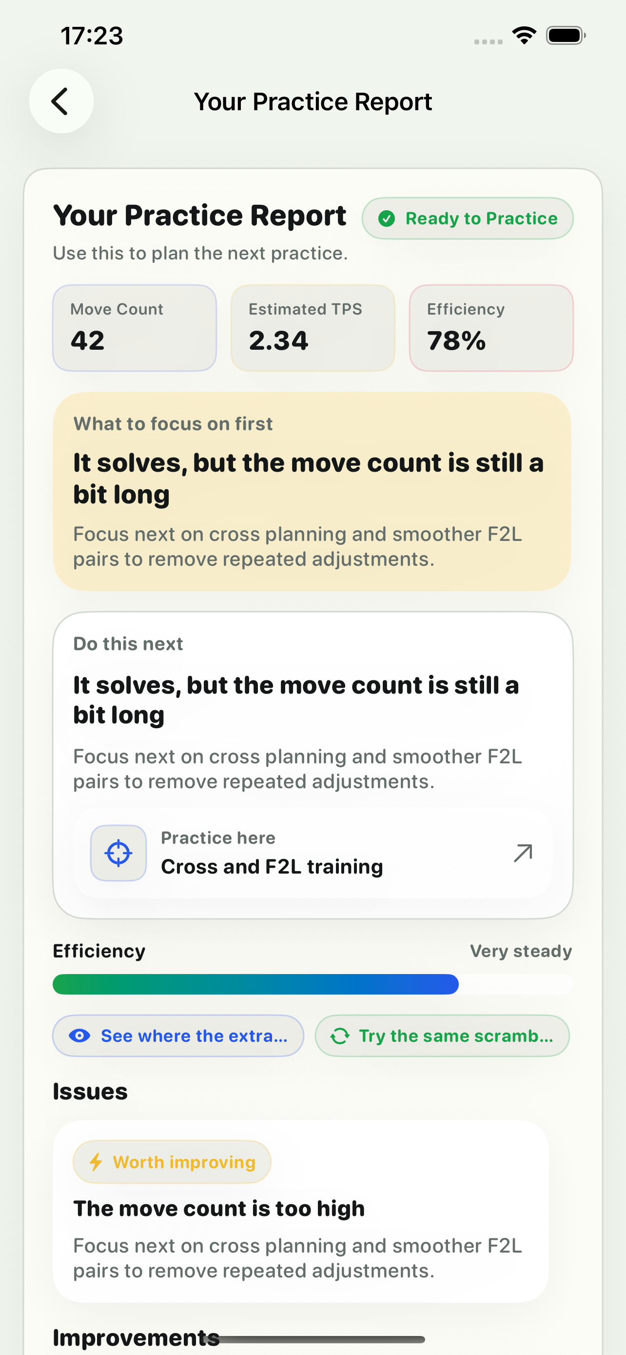 Hongyi CFOP Cube Solver screenshot 8