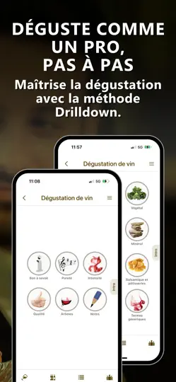 Capture d'écran de Déguster Les Vins : Guide Pro sur iPhone 2