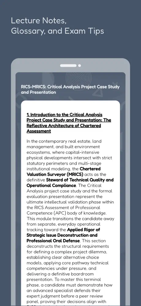 RICS Real Estate Prep screenshot 5