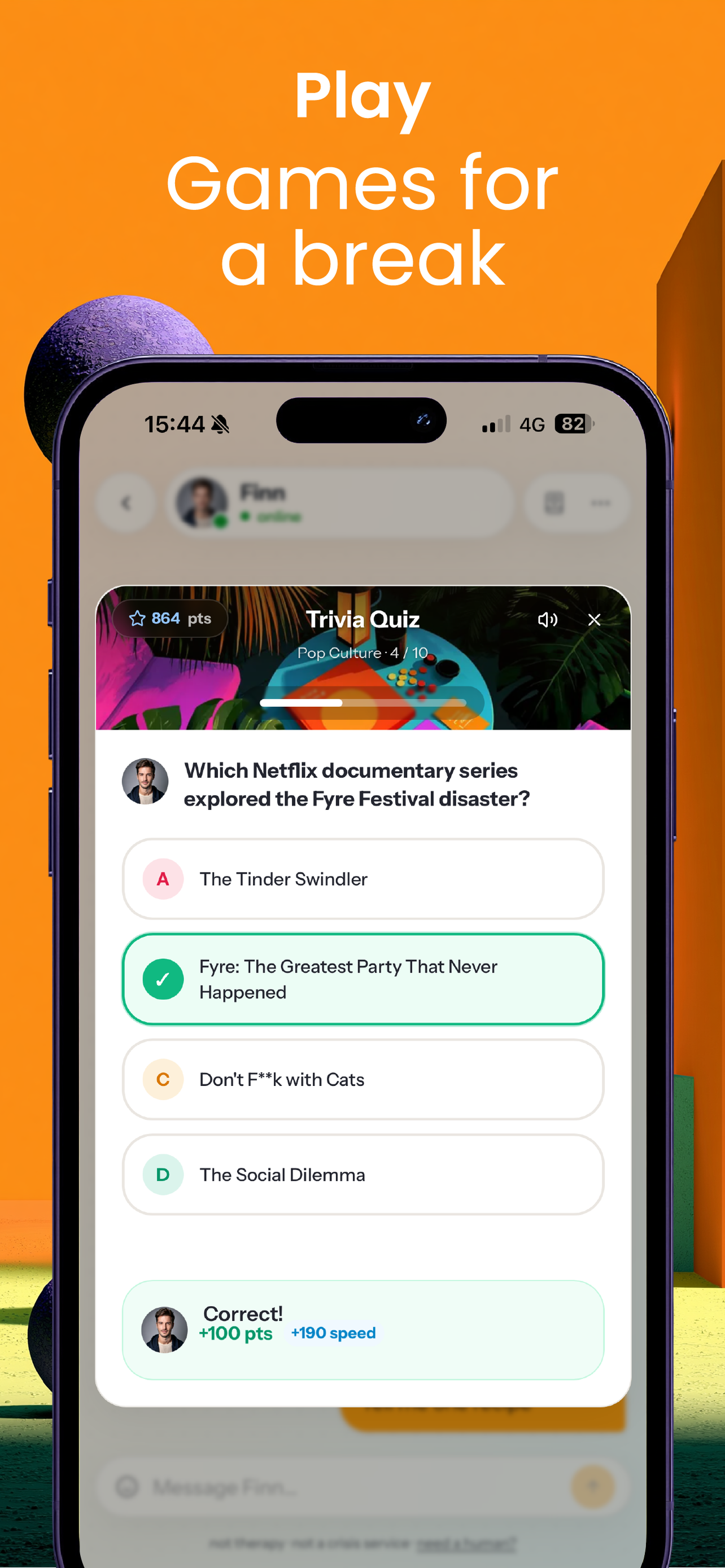 Bondi: AI Companion Chat screenshot 4