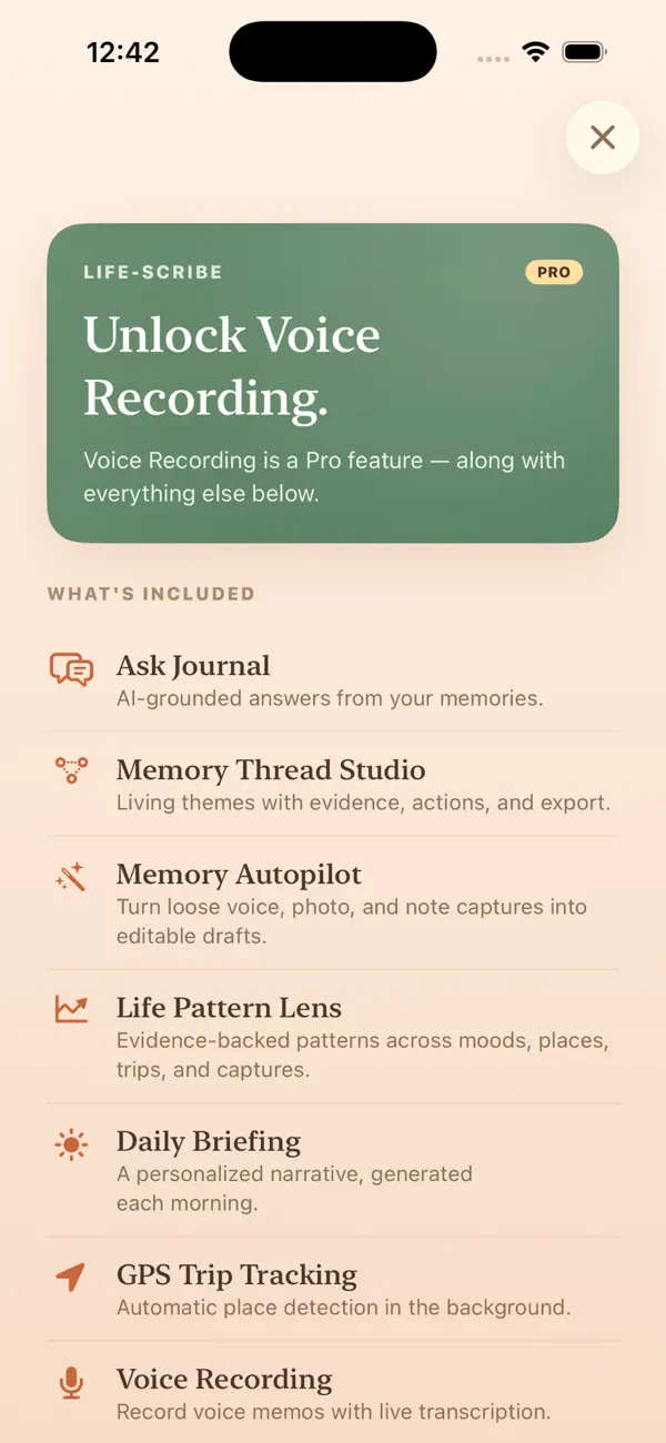 Life-Scribe Screenshot 6