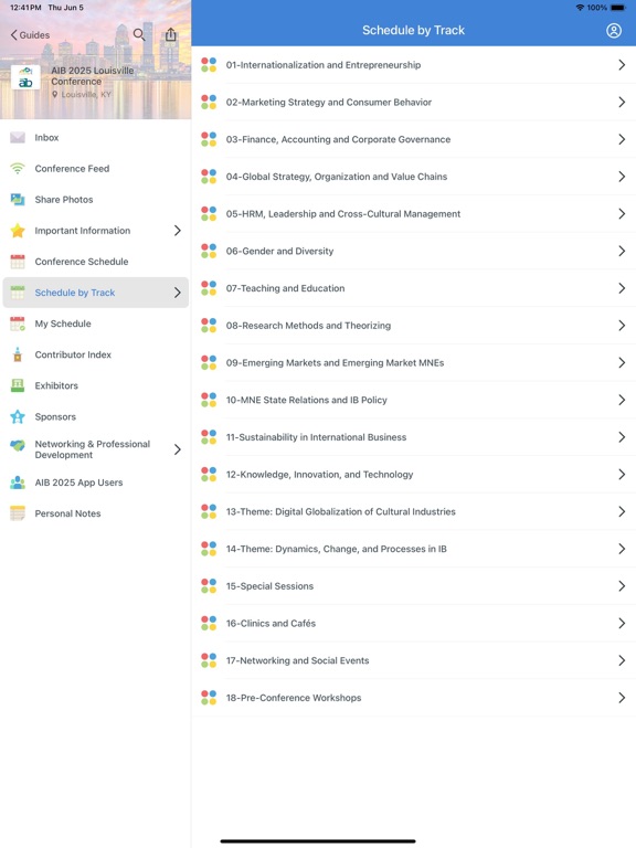 Screenshot #6 pour AIB Conferences and Events