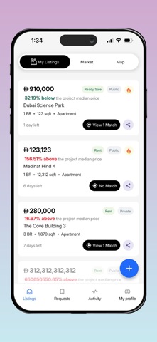 Deal match app Screenshot 1 of 5