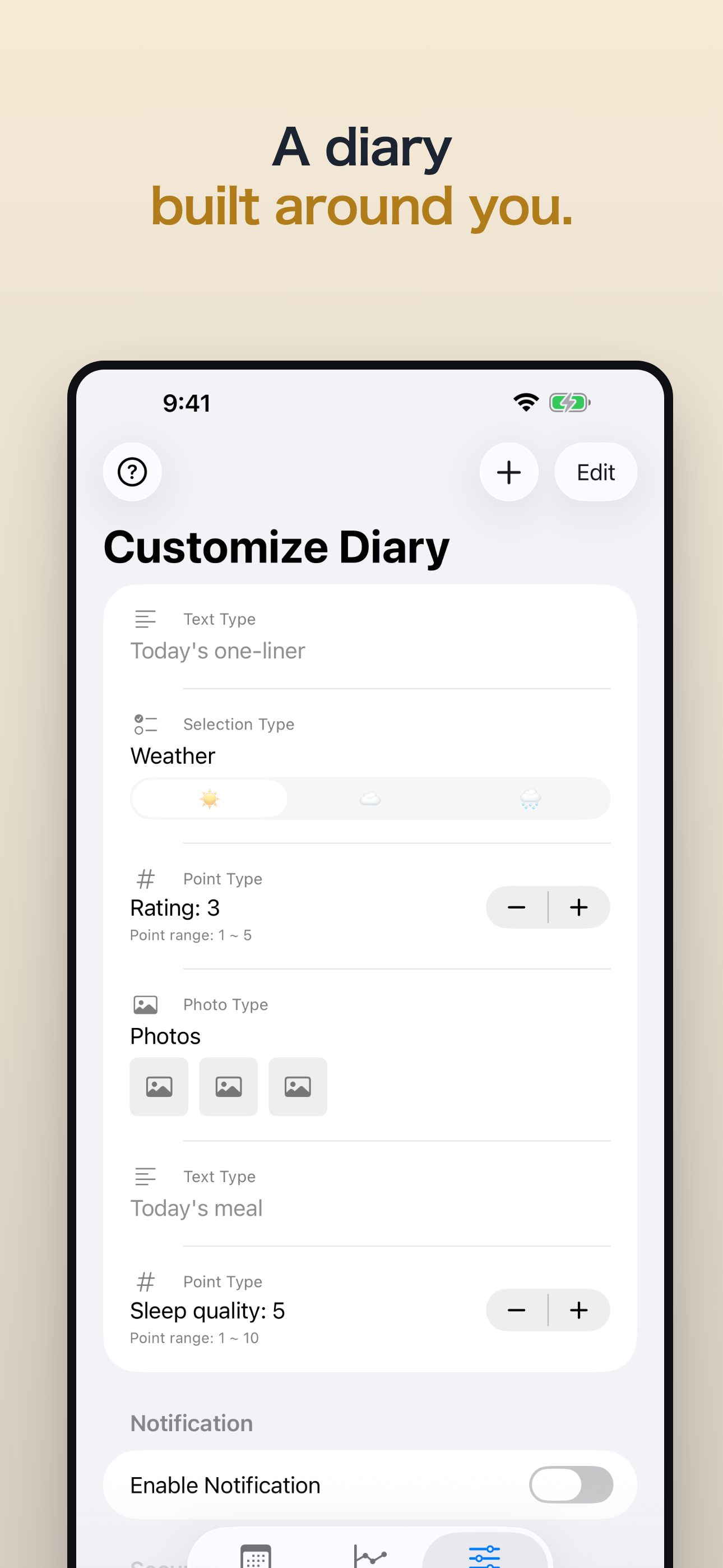 Mainiti: 1-Minute Diary screenshot 3