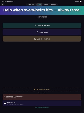 Unmasked: Adult Autism & ADHD iPad screenshot