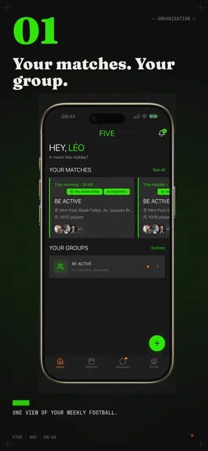 Five — 5-a-Side & Futsal screenshot 1
