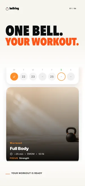 Bellring: Kettlebell Workout screenshot 1
