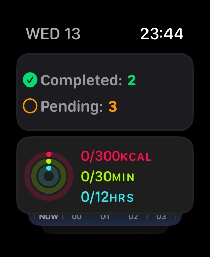 Apple Watch screenshot