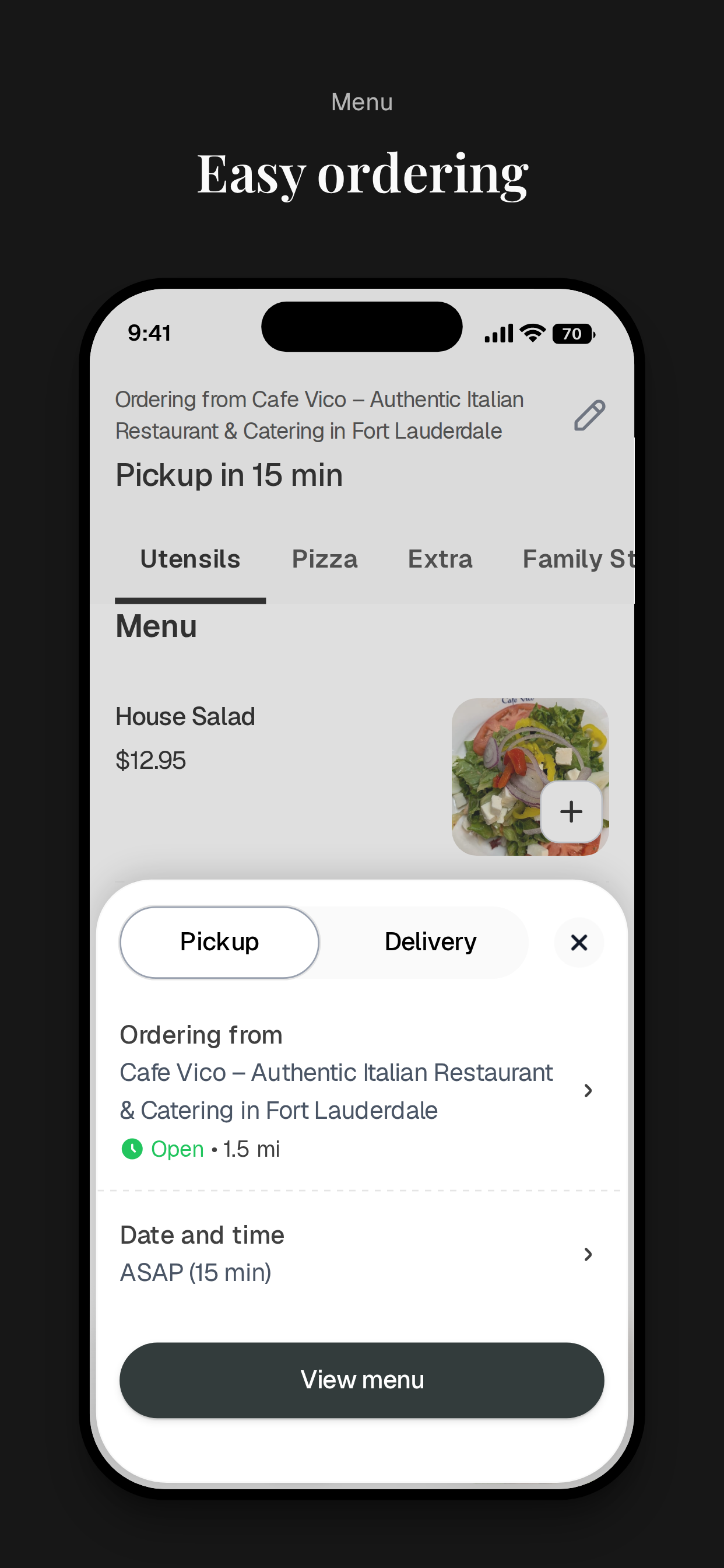 Cafe Vico Restaurant screenshot 3