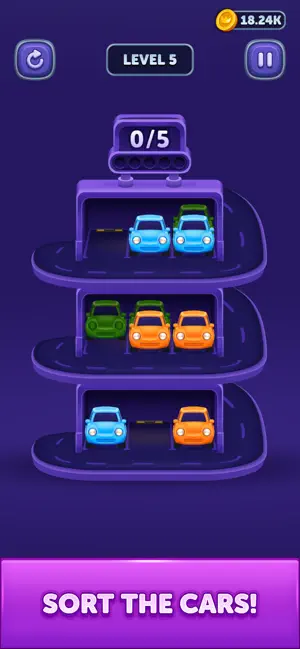 Parking Sort: Car Puzzle screenshot 1