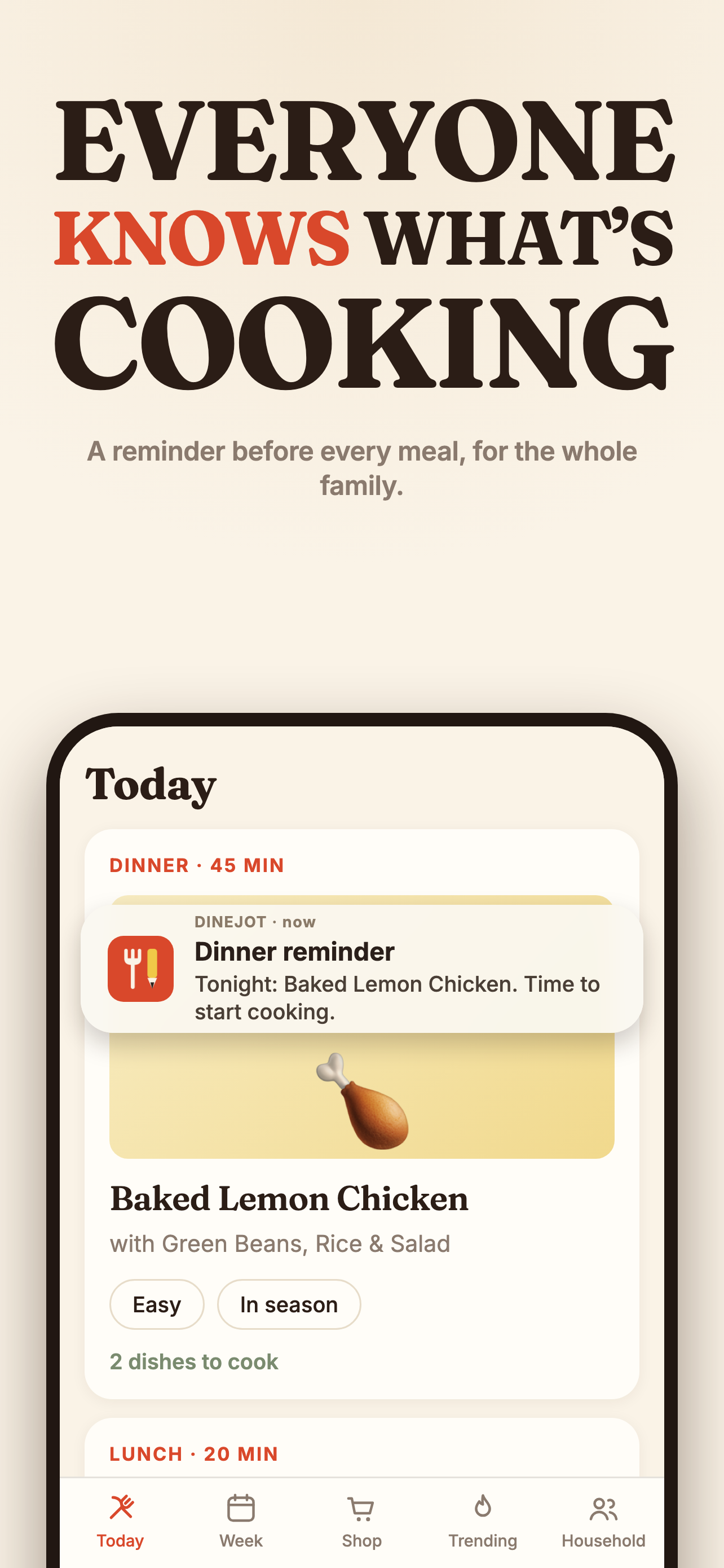 DineJot: Family Meal Planner screenshot 7
