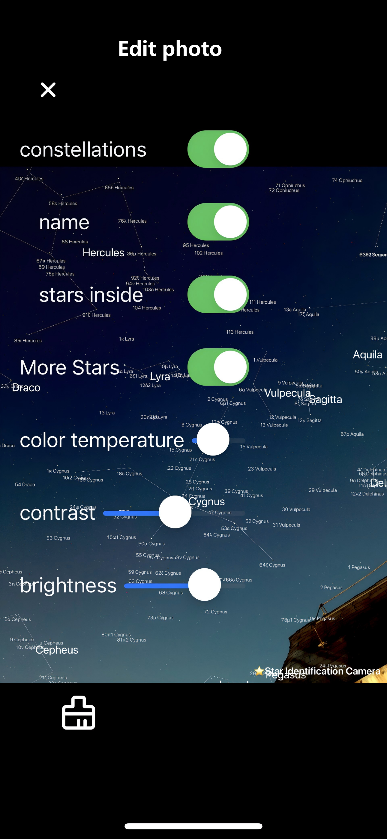 Star Identification Camera