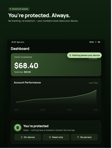 Revlytics: Ad Revenue Stats iPad screenshot