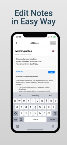 StudyNotes AI - Note Taking AI Screenshot 4 of 5