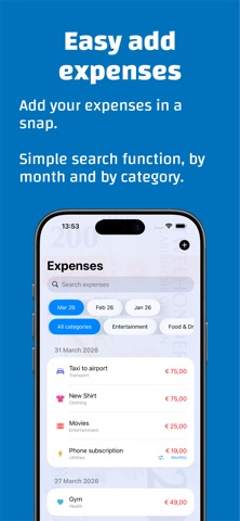 Doekoe Budget Expense Tracker Screenshot 2 of 5
