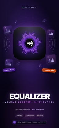 Equalizer + Volume Booster screenshot 1